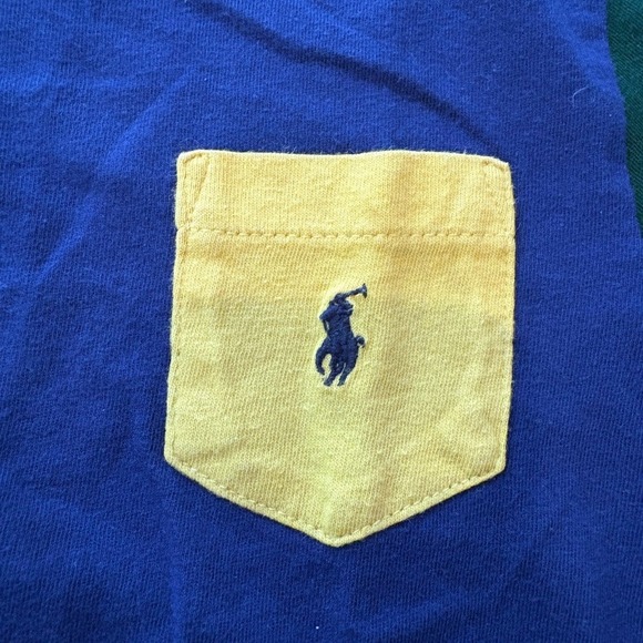 Polo Ralph Lauren Toddler Multicolor Pocket Tee 2T - Picture 3 of 5